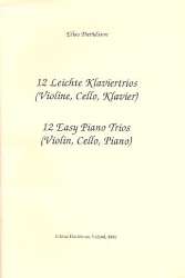 12 leichte Klaviertrios - Elias Davidsson