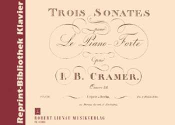 3 Sonaten für Klavier - I.B. Cramer