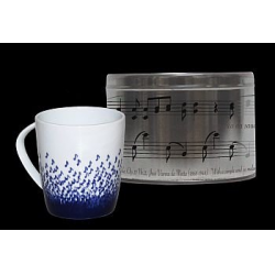 Kaffeebecher Wassermusik in Blechdose (Dose lebensmittelecht)