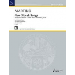 Neue slowakische Lieder : - Bohuslav Martinu