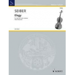 Elegy : for solo viola and small orchestra - Matyas Seiber