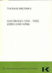 Max Brand Leben und Werk - Thomas Brezinka
