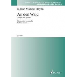 An den Wald für Männerchor a cappella - Johann Michael Haydn