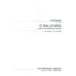O salutaris für 2 gleiche Stimmen und - Luigi Bordese / Arr. Frank Metz