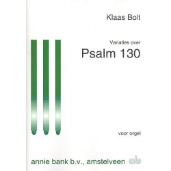 Variaties over psalm 130 - Klaas Bolt