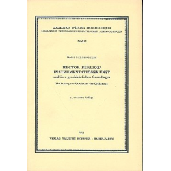 Hector Berlioz' instrumentationskunst - Hans Bartenstein