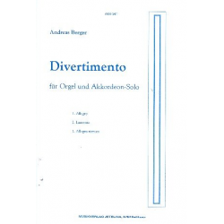 Divertimento für Orgel und Akkordeon - Andreas Berger