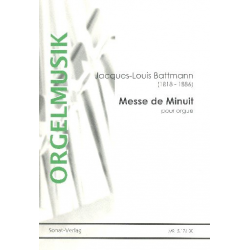 Messe de minuit für Orgel - Jacques-Louis Battmann