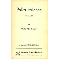 Polka Italienne - Walter Pörschmann
