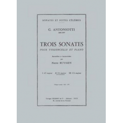 Sonate fa majeur no.2 pour violoncelle - G. Antoniotti