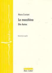 Le macchine für Kinderchor a cappella - Marco Crestani