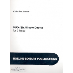Duo 6 simple Duets for 2 flutes - Katherine Hoover