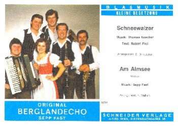 Schneewalzer /  Am Almsee - Thomas Koschat / Arr. F. Malliart