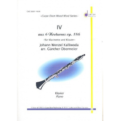 Nocturne op.186,4 : für Klarinette - Johann Wenzeslaus Kalliwoda