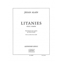 LITANIES : POUR 2 PIANOS - Jehan Alain