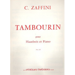 Tambourin pour hautbois et piano - Clement Zaffini