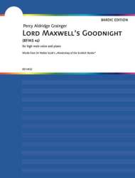 Lord Maxwell's Goodnight - Percy Aldridge Grainger