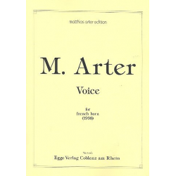 Voice for french horn - Matthias Arter