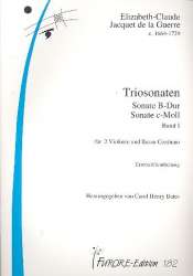 Triosonaten Band 1 für - Elisabeth Jacquet de la Guerre