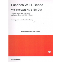 Konzert Es-Dur Nr.2 für Viola und Streichorchester - Friedrich Wilhelm Heinrich Benda