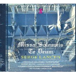 Missa Solemnis  and  Te Deum : CD - Serge Lancen
