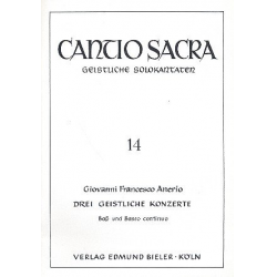 3 geistliche Konzerte - Giovanni Francesco Anerio