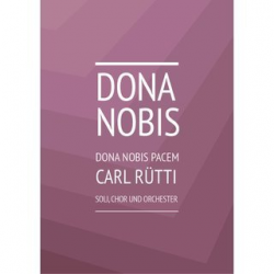 Dona nobis pacem (Klavierauszug) - Carl Rütti