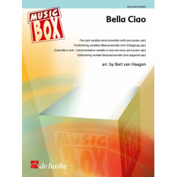Bella Ciao -Traditional / Arr.Bert van Haagen
