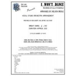 JE: I won't Dance - Ella Fitzgerald / Arr. Nelson Riddle