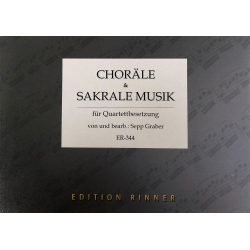 Choräle und Sakrale Musik für Brassquartett - Diverse / Arr. Sepp Graber