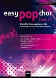 Easy Pop Chor (vol. 1) - Deutsch-Pop - 5 leichte Arrangements - Diverse / Arr. Carsten Gerlitz