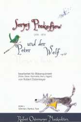 Peter und der Wolf op. 67 bearbeitet für Holzbläserquintett -Sergei Prokofieff / Arr.Robert Ostermeyer