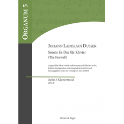 Sonate Es-Dur op.44 für Klavier -Jan Ladislav Dussek