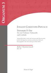 Sonate D-Dur : für 2 Violinen (Oboen/Flöten) - Johann Christoph Pepusch