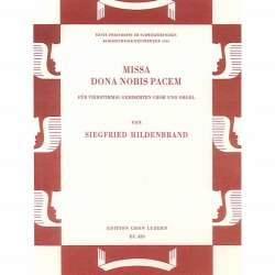 Missa dona nobis pacem - Siegfried Hildebrandt