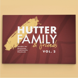 Variables Notenheft kleine Besetzung  Hutter Family & friends Vol. 2 - Schlagzeug