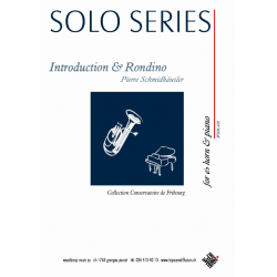 Introduction & Rondino, Eb Version - Pierre Schmidhäusler