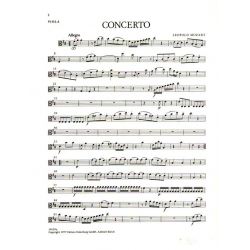 KONZERT D-DUR - Leopold Mozart