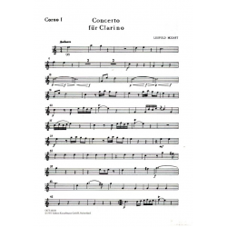 Konzert : für Trompete in D -Leopold Mozart