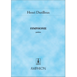 Symphonie pour orchestre - Henri Dutilleux