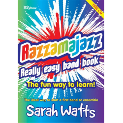 Razzamajazz (+CD) for first band or ensemble -Sarah Watts