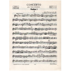 Konzert D-Dur op.31 für Viola und Orchester - Ignaz Joseph Pleyel