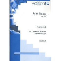 Konzert für Trompete, Klavier und Orchester - Jaan Rääts