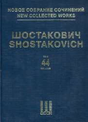 New collected Works Series 3 vol.44 - Dmitri Shostakovitch / Schostakowitsch