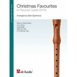 Christmas Favourites - for Recorder Quartet (SATB) -Nico Dezaire
