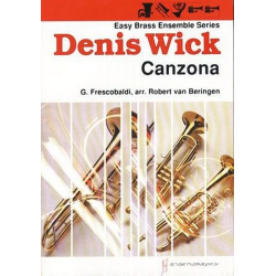Canzona für Blechbläserquartett - Girolamo Frescobaldi / Arr. Robert van Beringen