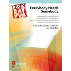 Everybody Needs Somebody - Holzbläserensemble 3 Spieler - S. Burke / Arr. Eric J. Hovi