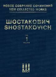 New collected Works Series 1 vol.1 - Dmitri Shostakovitch / Schostakowitsch