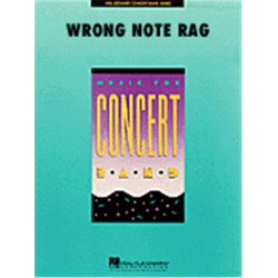 The Wrong Note Rag : for concert band - Leonard Bernstein