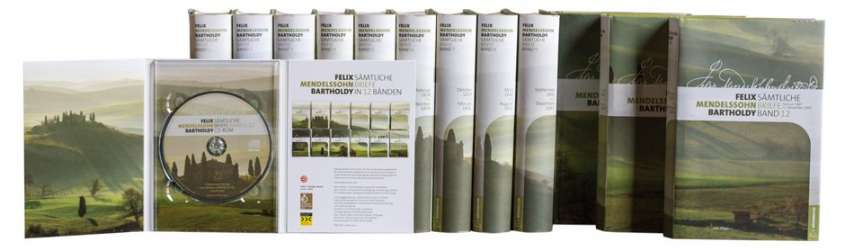 Sämtliche Briefe in 12 Bänden (+CD-ROM) - Felix Mendelssohn-Bartholdy